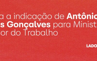 Carta de apoio a indicação do Advogado Antônio Fabrício de Matos Gonçalves ao cargo de Ministro do Tribunal Superior do Trabalho